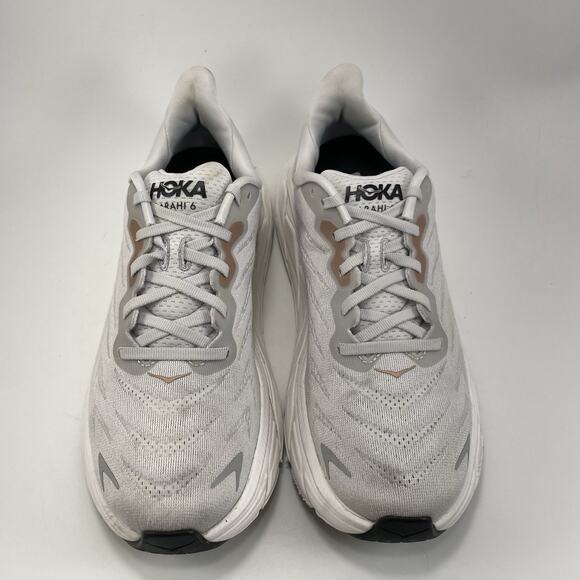 Hoka One One Arahi 6 Running Shoes Womens Size 8.5B Nimbus Cloud White Athletic - Picture 11 of 11